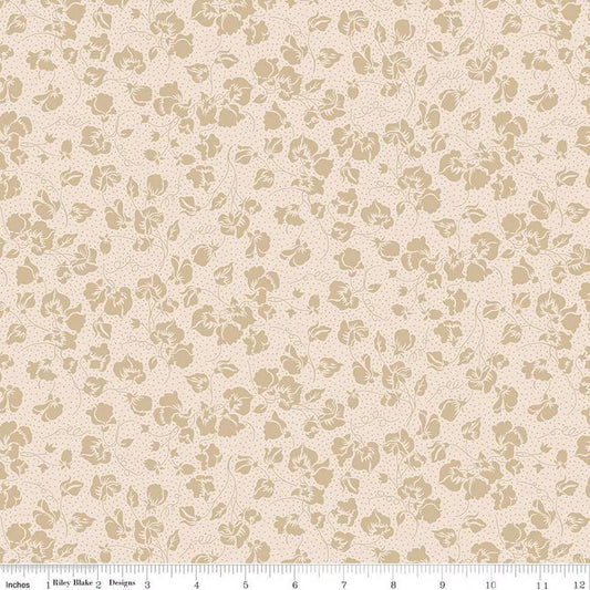Liberty Flower Shop Sweet Pea Spot B - Quilting Cotton - 01667413B - Liberty of London by the Yard - Riley Blake - Ray of Sonshine Design