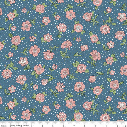 Liberty London Bouquet Heritage Park C - Liberty of London for Riley Blake - Fabric by the Yard - 01667419C - Ray of Sonshine Design