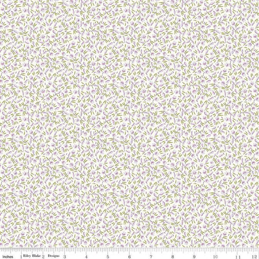 Liberty Postcard from the Highlands Mountain Heather A - Liberty of London for Riley Blake - Fabric by the Yard - 01667361A - Ray of Sonshine Design