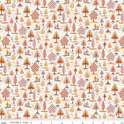 Liberty Tree of Life Berry Botanicals Arabella Tapestry C - Liberty of London for Riley Blake - Fabric by the Yard - 01667376C - Ray of Sonshine Design