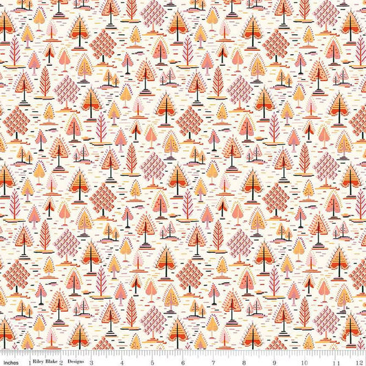 Liberty Tree of Life Berry Botanicals Arabella Tapestry C - Liberty of London for Riley Blake - Fabric by the Yard - 01667376C - Ray of Sonshine Design