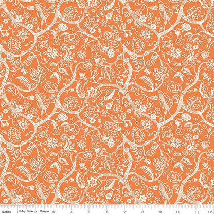 Liberty Tree of Life Berry Botanicals Budding Branches - Liberty of London for Riley Blake - Fabric by the Yard - 01667372C - Ray of Sonshine Design