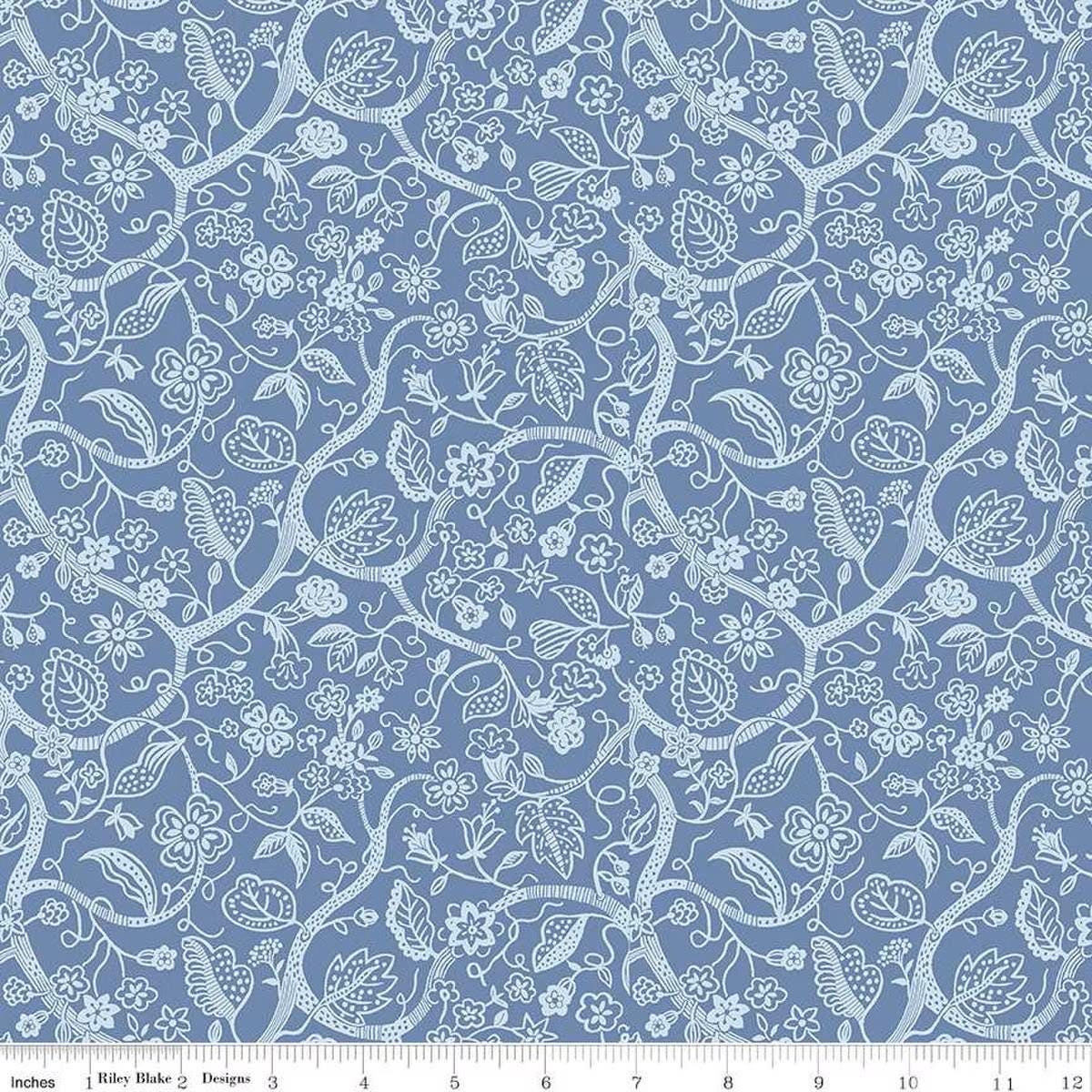 Liberty Tree of Life Woodland Pastels Budding Branches - Liberty of London for Riley Blake - Fabric by the Yard - 01667372B - Ray of Sonshine Design