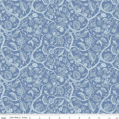 Liberty Tree of Life Woodland Pastels Budding Branches - Liberty of London for Riley Blake - Fabric by the Yard - 01667372B - Ray of Sonshine Design