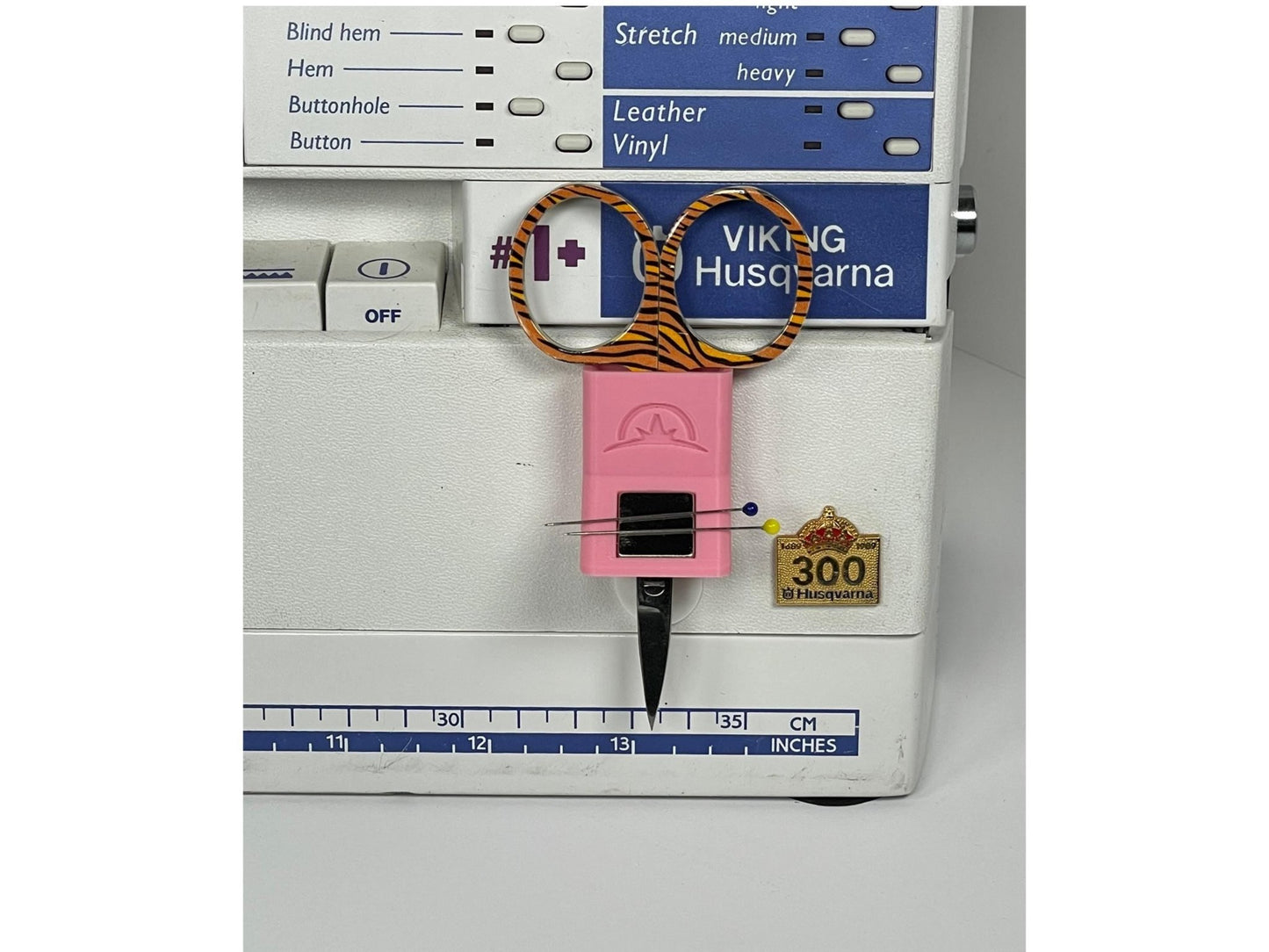 Magnetic Scissor Holder, - Scissor Sheath Small - Great for holding needles and other metallic items - Ray of Sonshine Design