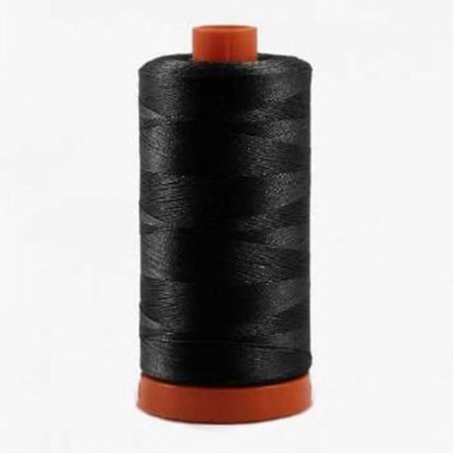 Mako Cotton Thread Solid 50wt 1422yds Black A1050 - 2692 - Ray of Sonshine Design