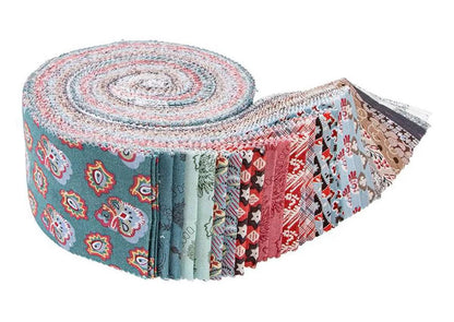 Mansfield Park - Jelly Roll - (40) 2.5" x 42" Strips - Riley Blake Designs - RP - 15190 - 40 - Ray of Sonshine Design