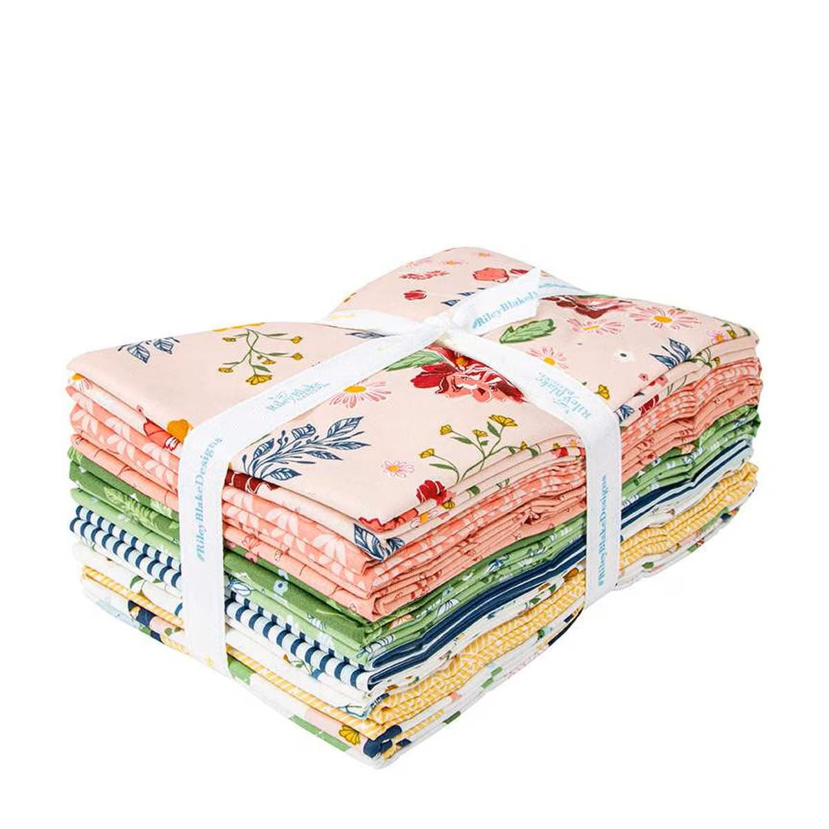 Melody Bundle Peaches 'n Cream 9 Pcs - 1 Yard Precut - Riley Blake Designs - Ray of Sonshine Design