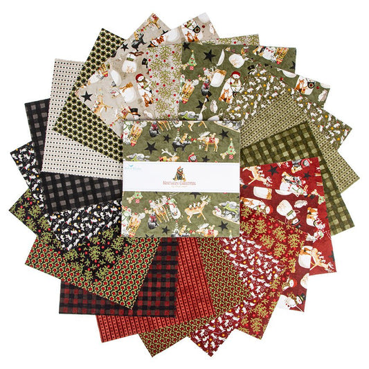 Northern Christmas 10" Fabric Stacker - Riley Blake Designs - Ray of Sonshine Design