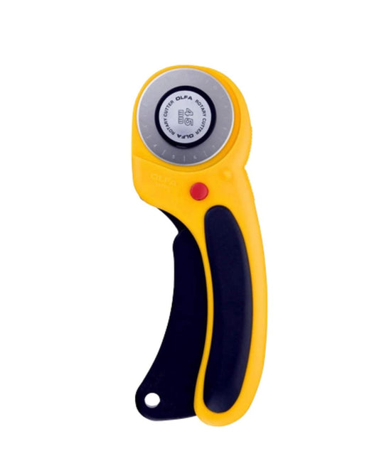 OLFA 45mm Ergonomic Rotary Cutter (RTY - 2/DX) — Quilt, Sewing & Craft Cutting Tool - Ray of Sonshine Design