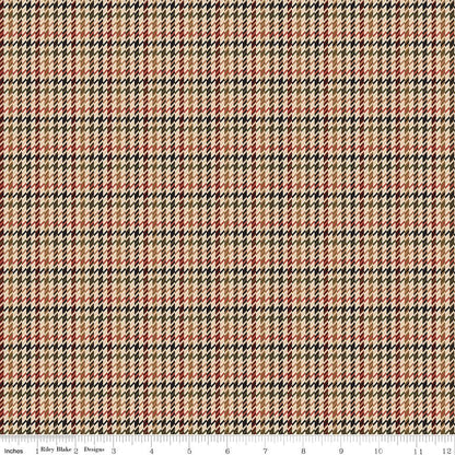 Plaid - Venture Club Retriever Brown Riley Blake Designs Quilting Cotton Fabric by the Yard - Ray of Sonshine Design