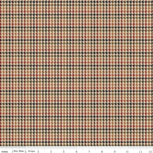 Plaid - Venture Club Retriever Brown Riley Blake Designs Quilting Cotton Fabric by the Yard - Ray of Sonshine Design