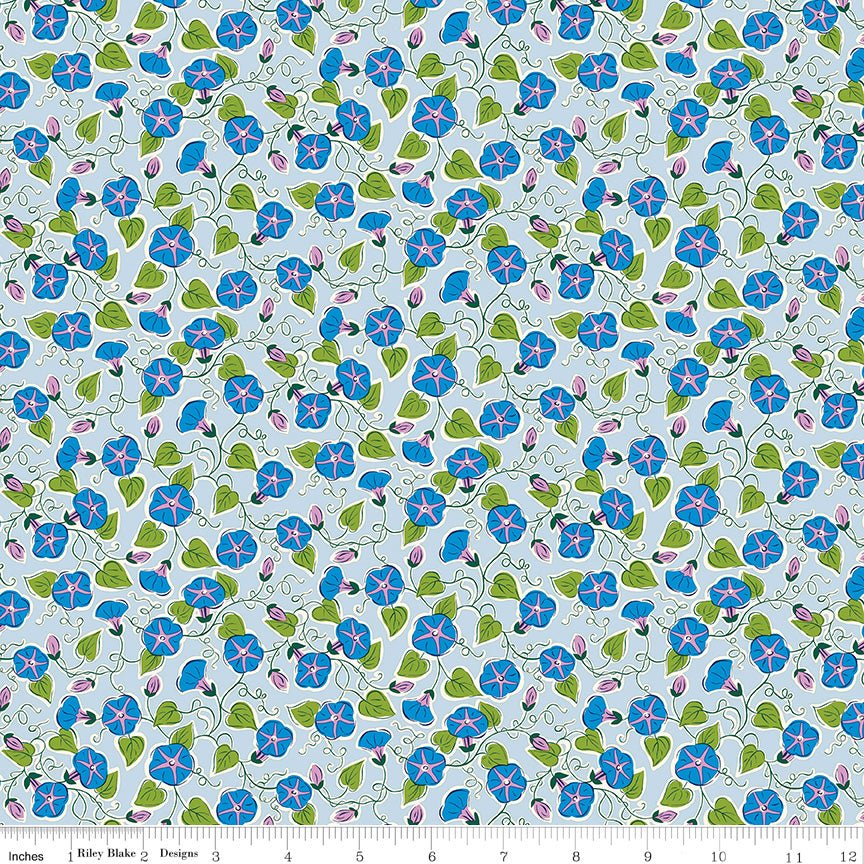 Postcard from Paradise Paradise Vine Liberty Quilting Cotton Fabric by the Yard - Ray of Sonshine Design
