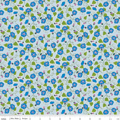 Postcard from Paradise Paradise Vine Liberty Quilting Cotton Fabric by the Yard - Ray of Sonshine Design