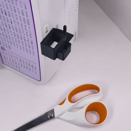 Quilt Machine, Longarm, Scissor and Bobbin Storage Organizer. Scissor Holder Longarm