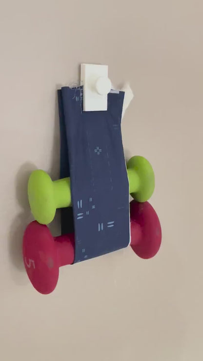 Love - Laugh Textile Hanger Accent