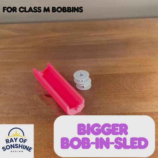 Bob-N-Sled Bobbin Holder Organizer for Bernina XL Bobbins - Sets of 1 , 2 or 3