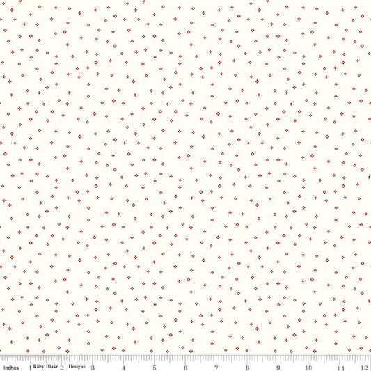 Red Delicious Pomegranate Sorbet Cloud - Riley Blake Designs - Cotton Fabric by the yard - C15666 - CLOUD - Ray of Sonshine Design