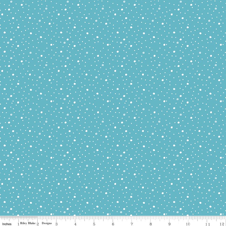 Reef Bubbles Blue Riley Blake Designs Quilting Cotton Fabric by the Yard - Ray of Sonshine Design