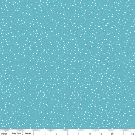 Reef Bubbles Blue Riley Blake Designs Quilting Cotton Fabric by the Yard - Ray of Sonshine Design
