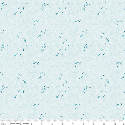 Reef Ocean Floor Powder Riley Blake Designs Quilting Fabric by the Yard - Ray of Sonshine Design