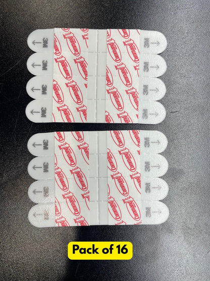 Removable Adhesive Strips - Command Strips 4/8/16 Packs - Damage Free Hanging Hangers, No Tools Wall Hanging Strips - Ray of Sonshine Design