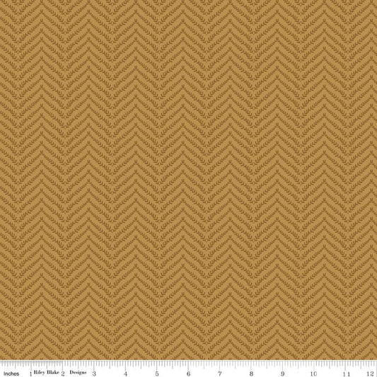 Riley Blake Let’s Wander Prairie Grass Golden Quilting Cotton - Ray of Sonshine Design