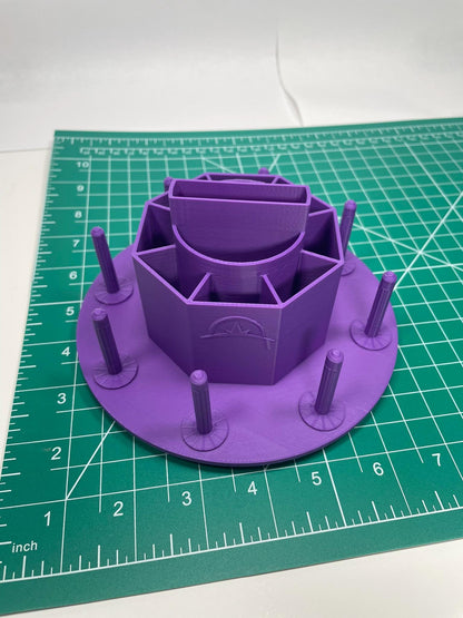 Sewing Caddy Carousel, Thread Holder and Tool Organization - Ray of Sonshine Design