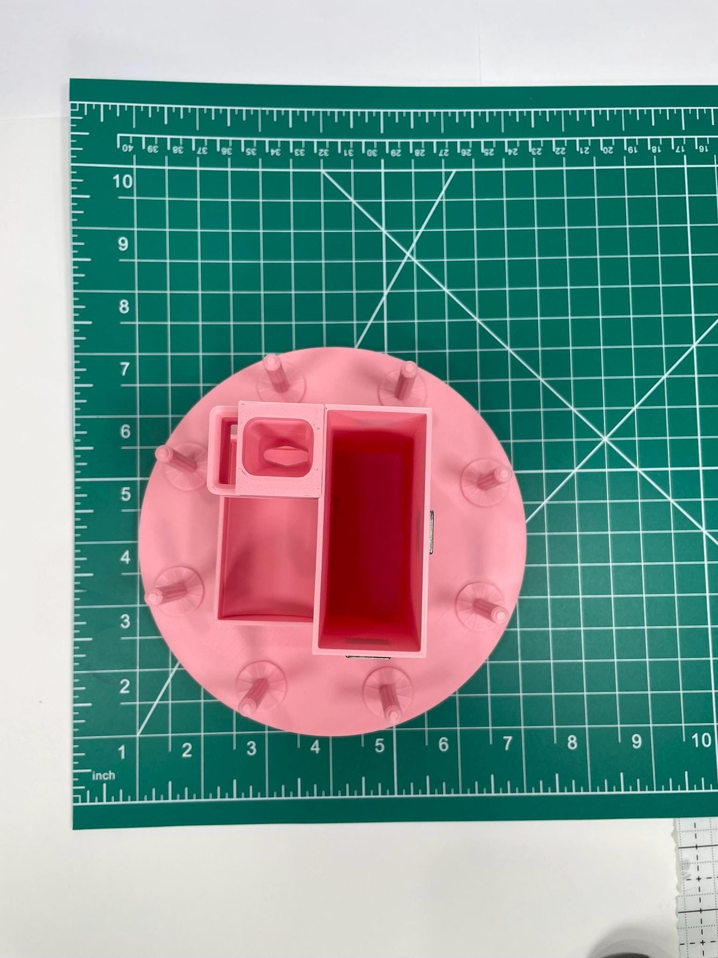 Sewing Caddy Carousel Tower, Thread Holder and Tool Organization - Ray of Sonshine Design