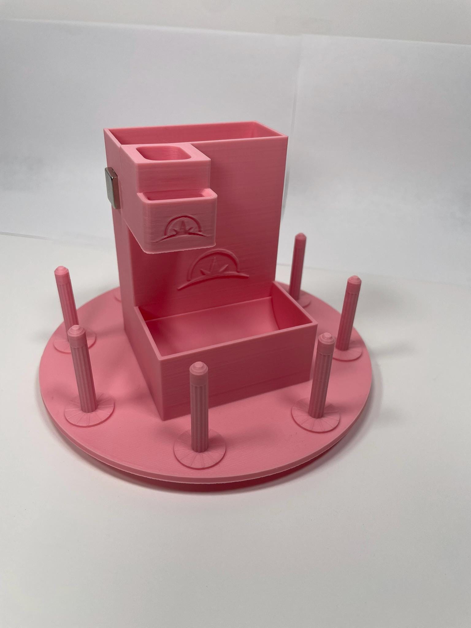 Sewing Caddy Carousel Tower, Thread Holder and Tool Organization - Ray of Sonshine Design