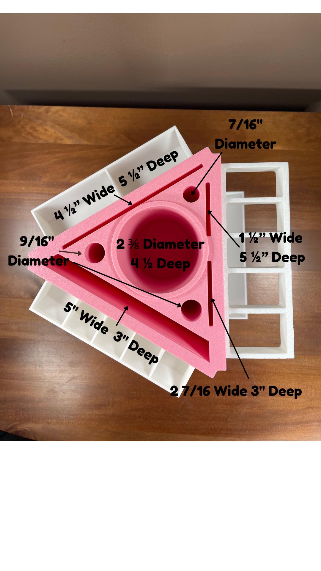 Sewing / Craft Organizing Carousel - Sewing notions - sewing tools - notions organizers - Ray of Sonshine Design