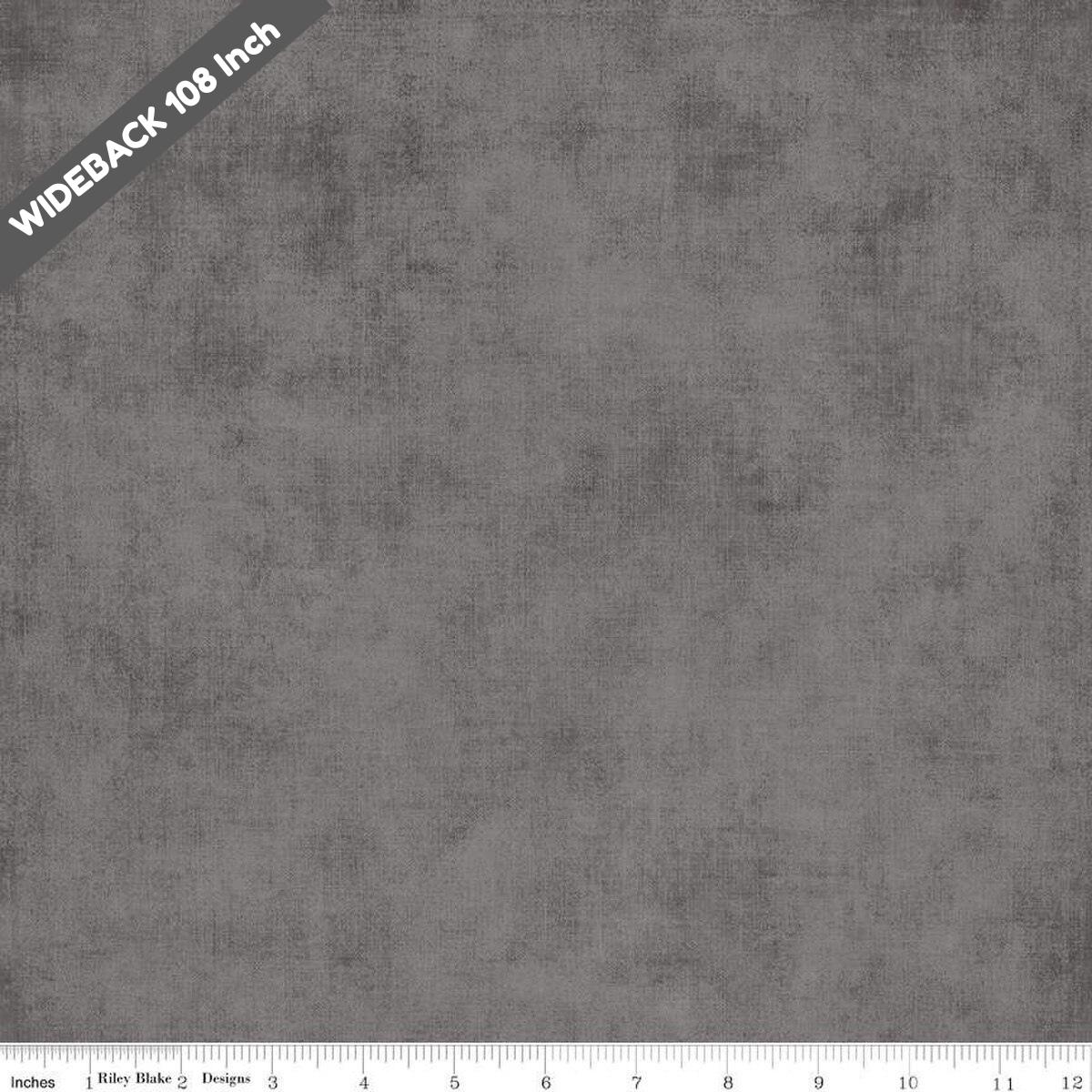 Shade Overcast - Black Riley Blake 107/108" Wide Back Cotton Fabric - WB200 - OVERCAST - Ray of Sonshine Design