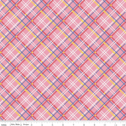 Simple Pleasures Plaid Pink - Ray of Sonshine Design