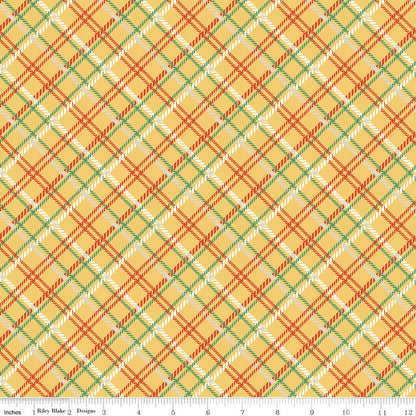 Simple Pleasures Plaid Yellow - Ray of Sonshine Design