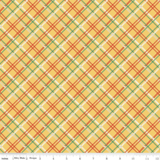 Simple Pleasures Plaid Yellow - Ray of Sonshine Design