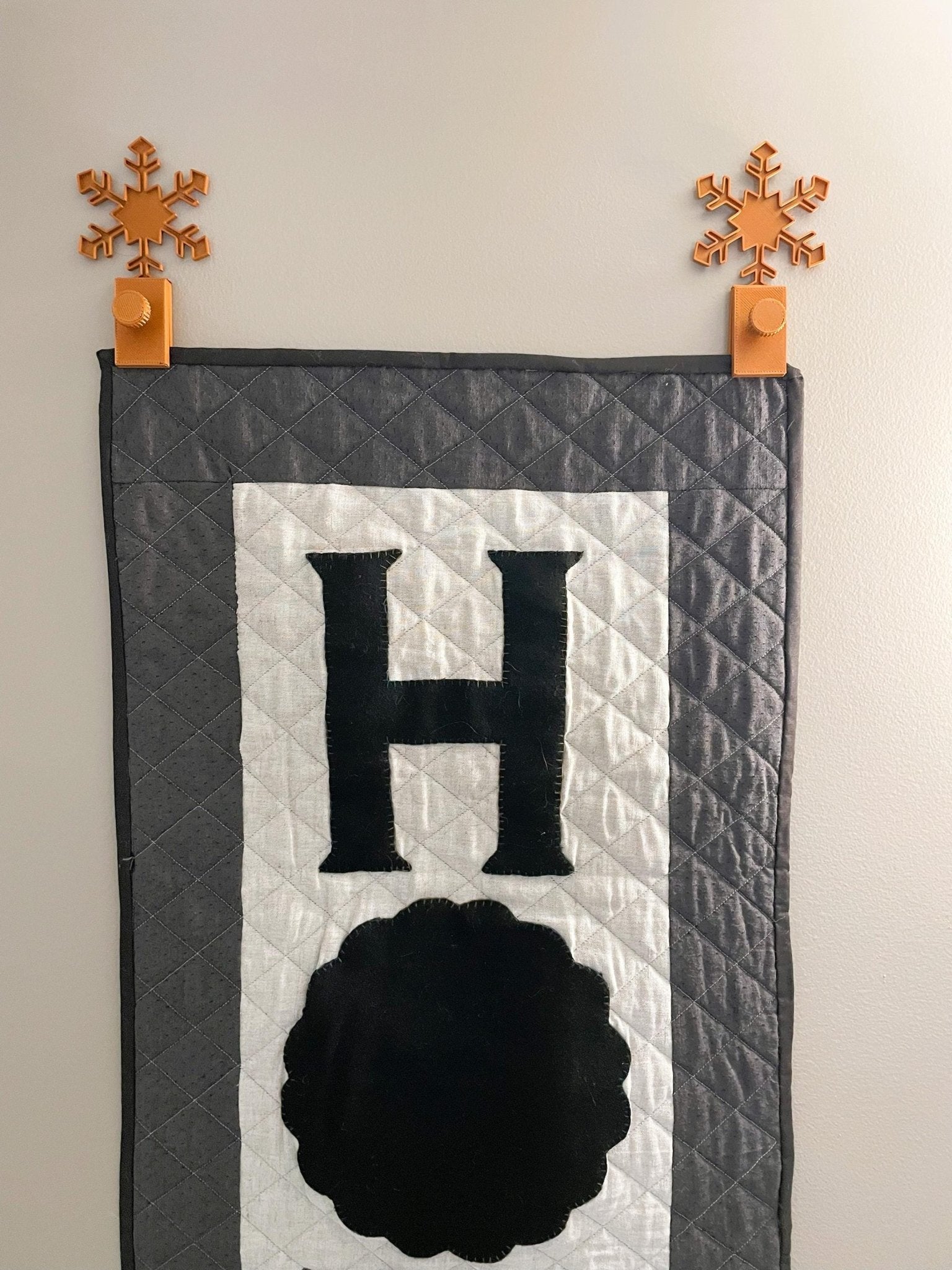 Snowflake Textile Hanger Addon - 2 Pack - Ray of Sonshine Design