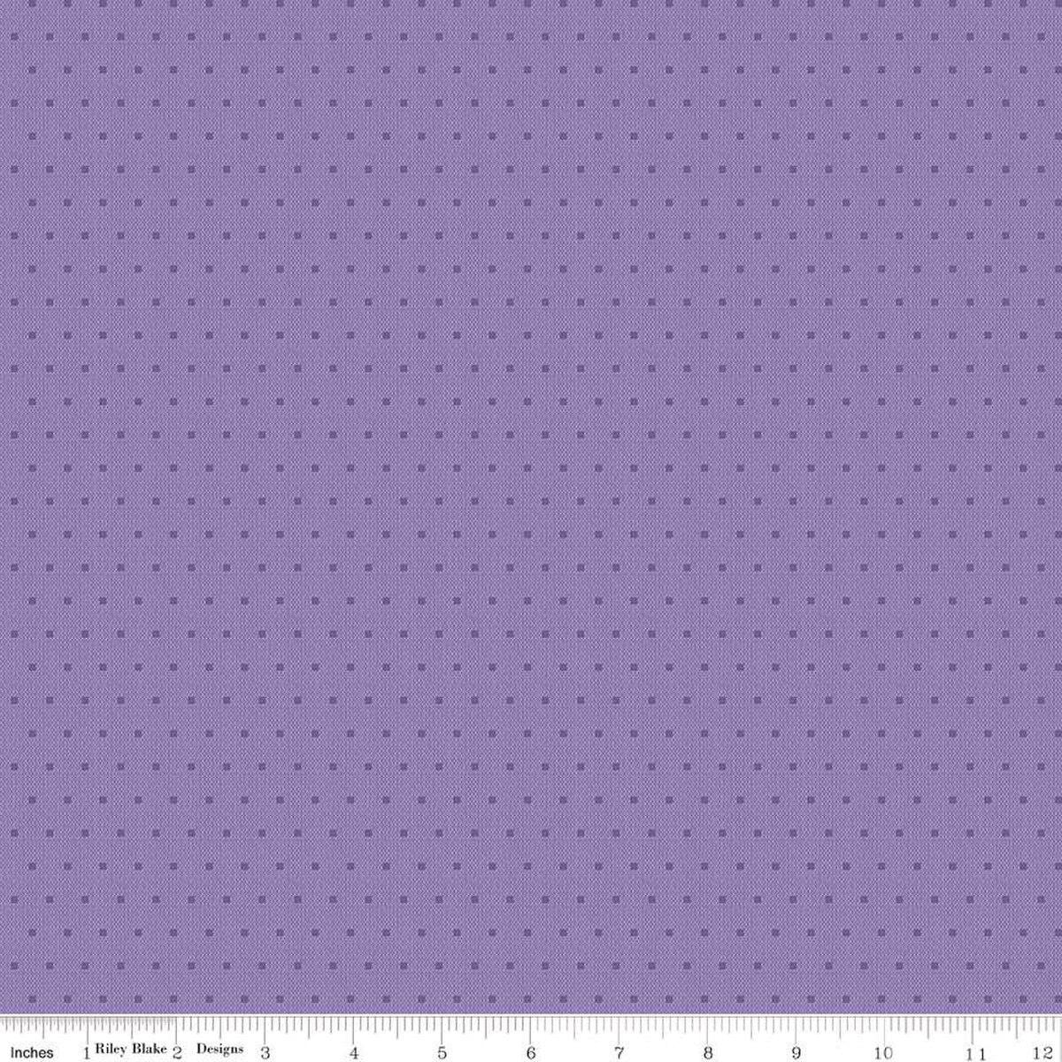 Stitcher's Shadow Dots Purple - Double Napped Flannel by the yard - Riley Blake Designs - F15550 - PURPLE - Ray of Sonshine Design