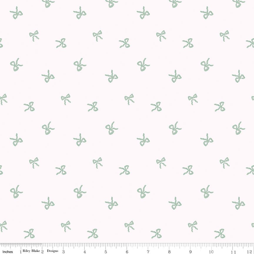 Sweet Cotton Tales Twirls & Ties Cream Riley Blake Quilting Fabric by the Yard - Ray of Sonshine Design