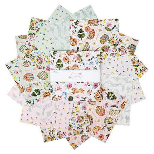 Sweet Spring Layer Cake 10" Stacker Bundle - Riley Blake Designs - 42 piece Precut - 10 - 15800 - 42 - Ray of Sonshine Design