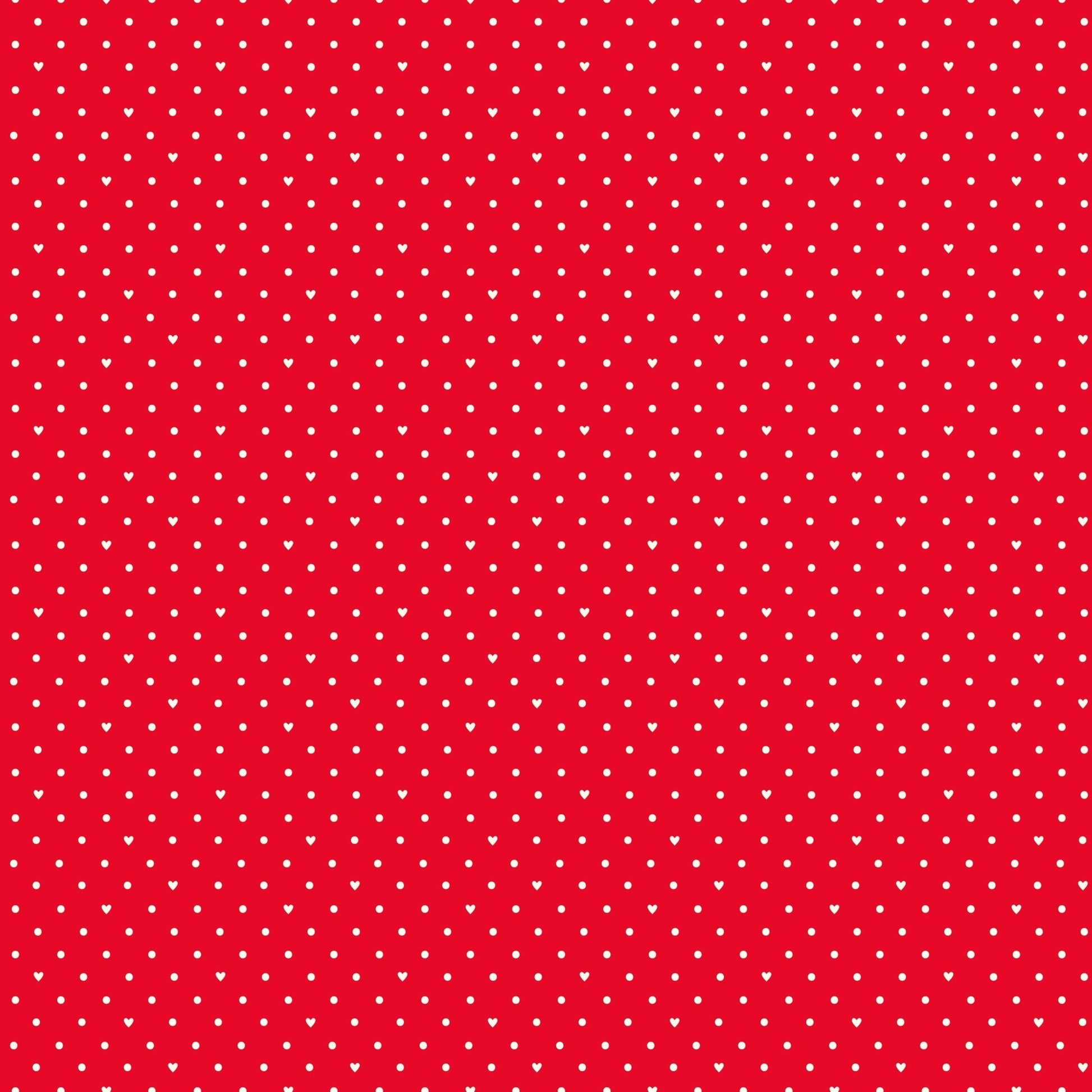 Sweetheart Dots Red - C15506 - RED - Riley Blake Designs - Cotton Fabric by the yard - Ray of Sonshine Design