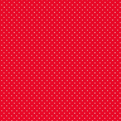 Sweetheart Dots Red - C15506 - RED - Riley Blake Designs - Cotton Fabric by the yard - Ray of Sonshine Design