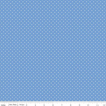 Swiss Dot Blueberry - Ray of Sonshine Design