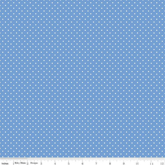 Swiss Dot Blueberry - Ray of Sonshine Design