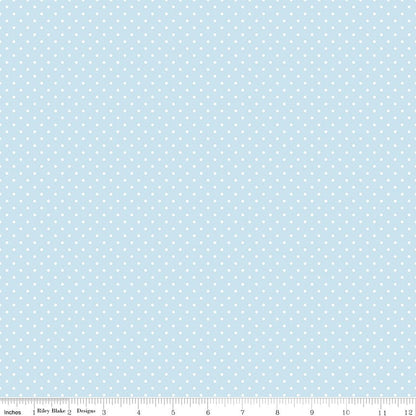 Swiss Dot Boy Blue - Ray of Sonshine Design