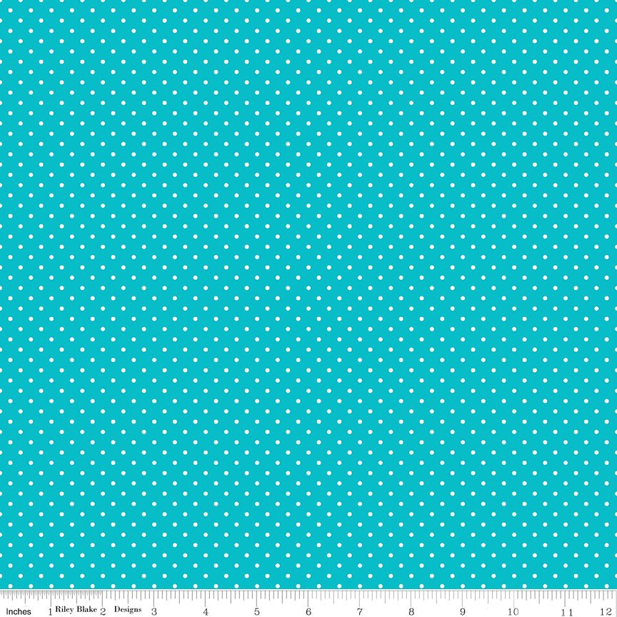 Swiss Dot Mermaid's Tail - Ray of Sonshine Design