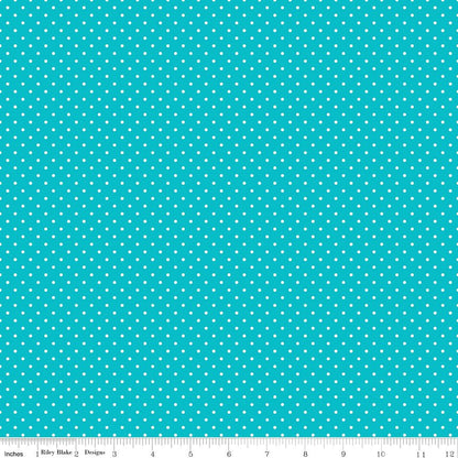 Swiss Dot Mermaid's Tail - Ray of Sonshine Design