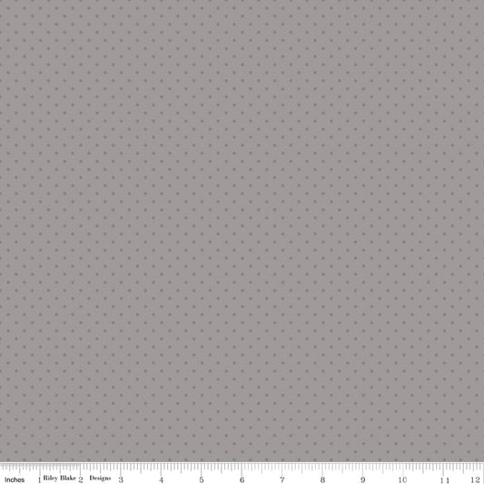 Swiss Dot Tone On Tone Gray - Ray of Sonshine Design
