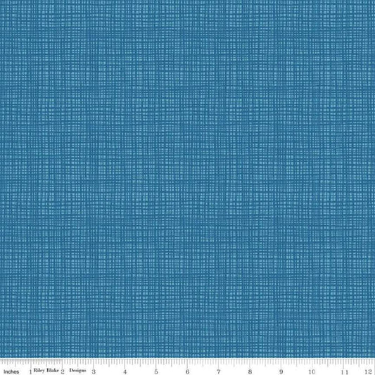Texture Blue - Riley Blake Designs - Cotton Fabric by the yard - C610 - BLUE - Ray of Sonshine Design