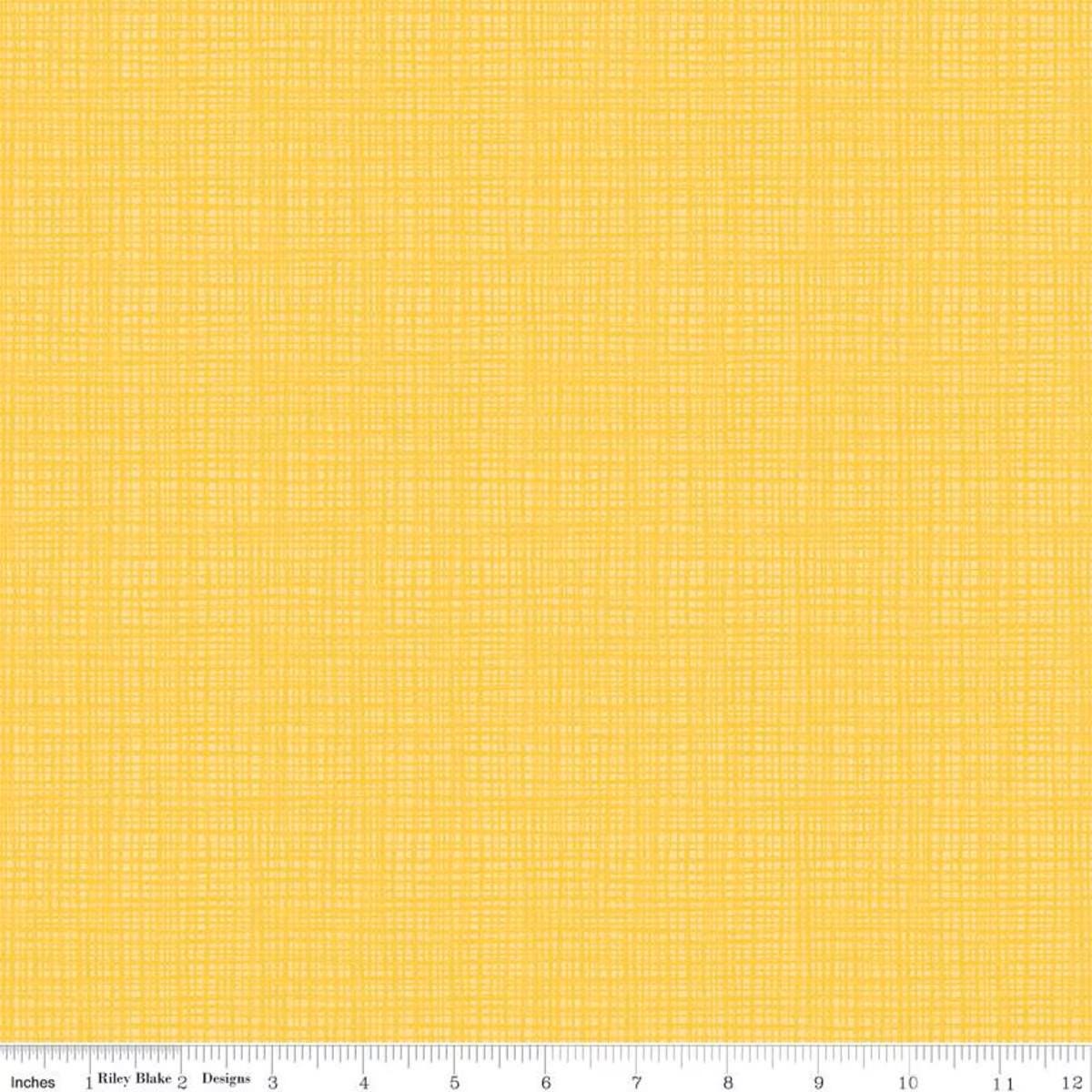 Texture Yellow - Riley Blake Designs - Cotton Fabric by the yard - C610 - YELLOW - Ray of Sonshine Design