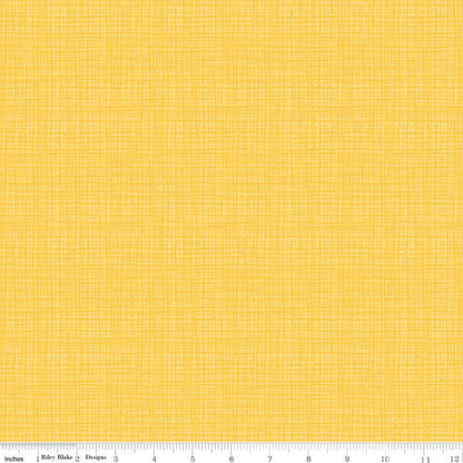Texture Yellow - Riley Blake Designs - Cotton Fabric by the yard - C610 - YELLOW - Ray of Sonshine Design
